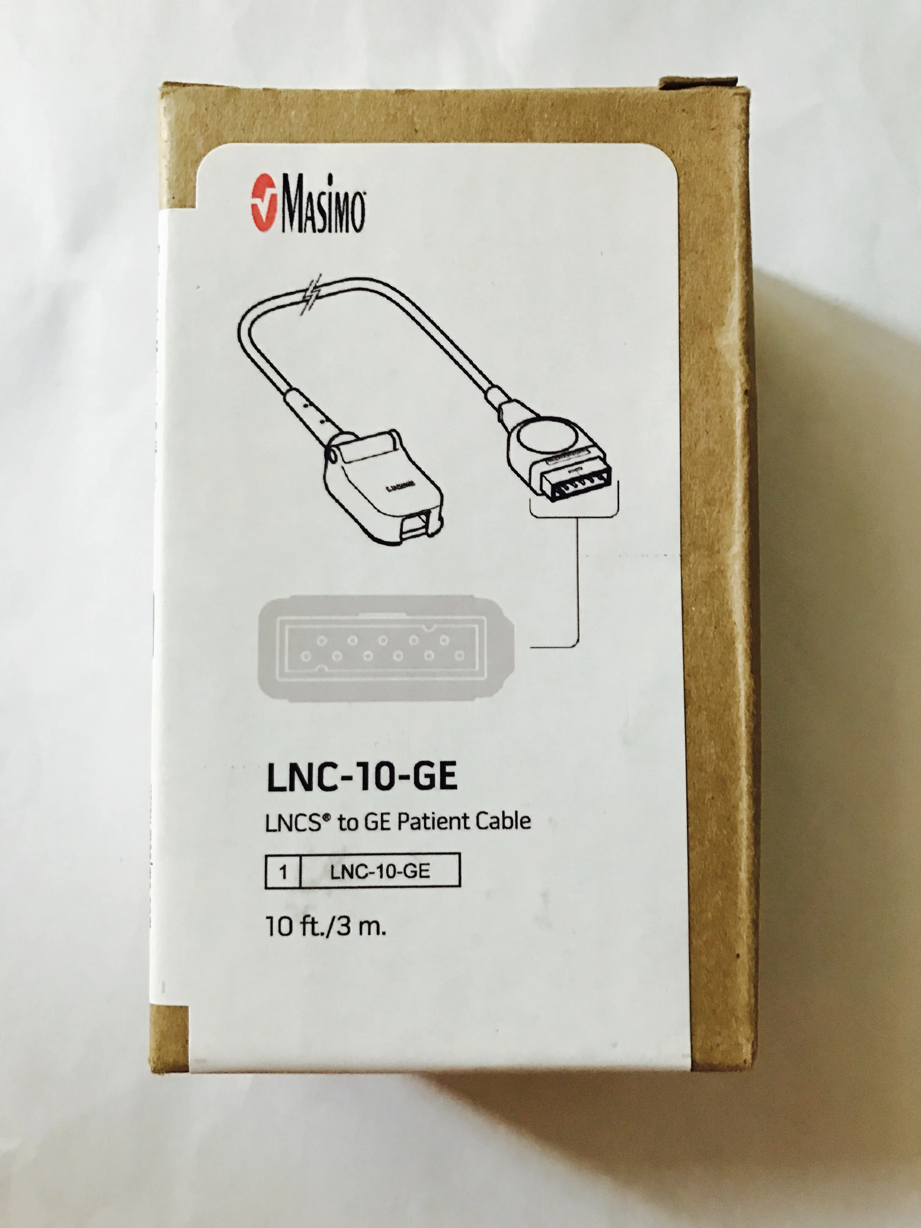 

Masimo LNCS patient cable LNC-10 SPO2 Extension cable ,new original