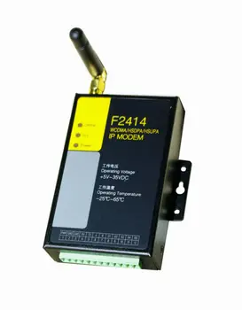 

free shipping by courier! F2414 Industrial 3g serial modem with IO for remote data transmission