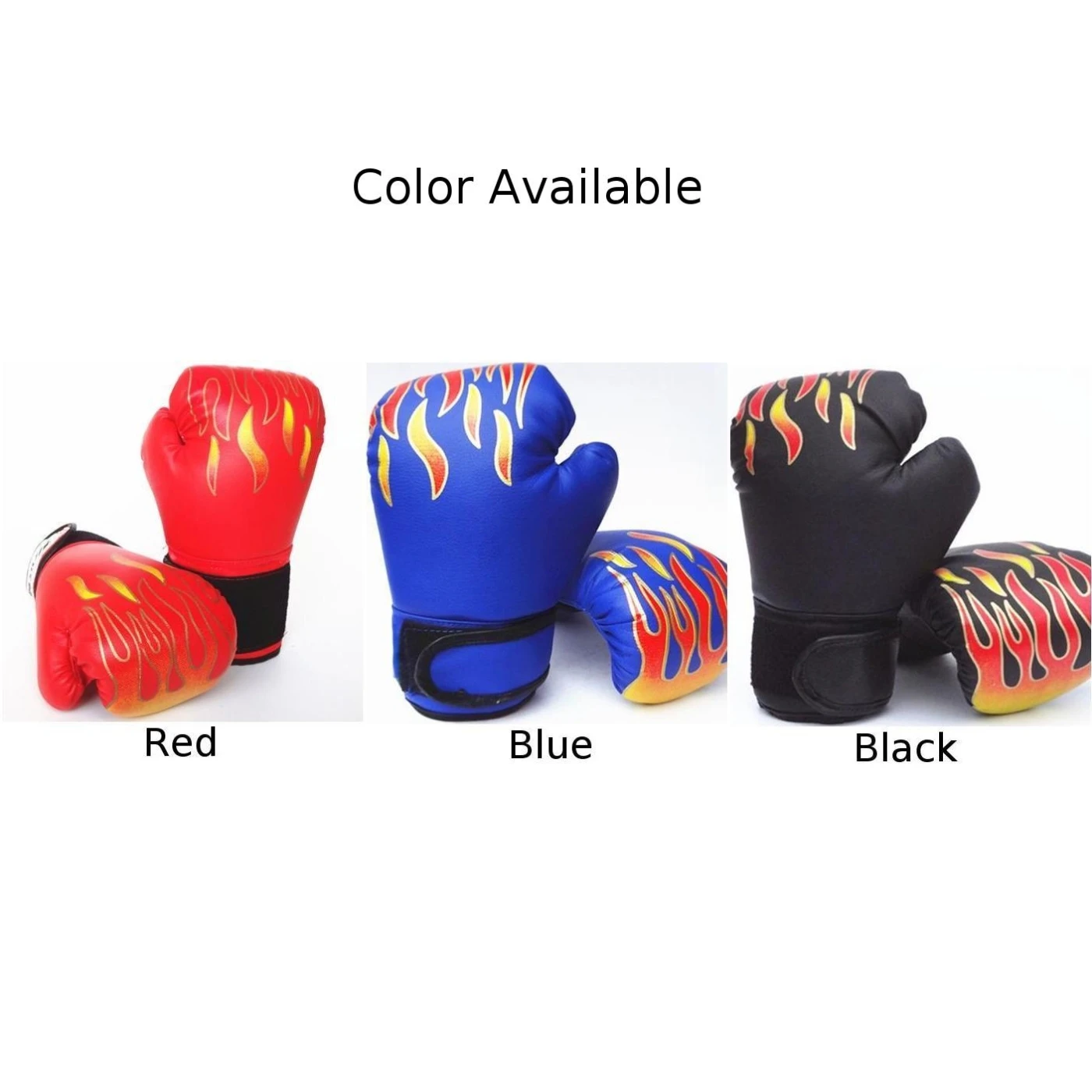 Thai Gloves Fire Boxing Fight Boys Girls Kid Kick Age 3-12 Latest High Quality