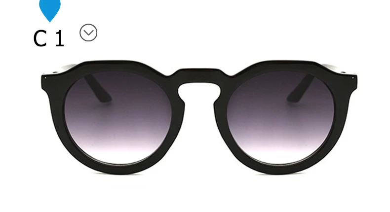 SORVINO Ретро Круглый кошачий глаз солнцезащитные очки для женщин роскошный бренд 90s дизайн оранжевый розовый зеркальный круг Cateye Солнцезащитные очки Shades SP326 - Цвет линз: C1