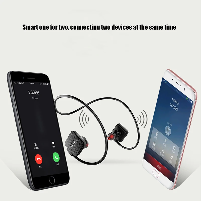 Беспроводные Bluetooth Наушники AWEI A848BL наушники вкладыши с микрофоном 3D стерео