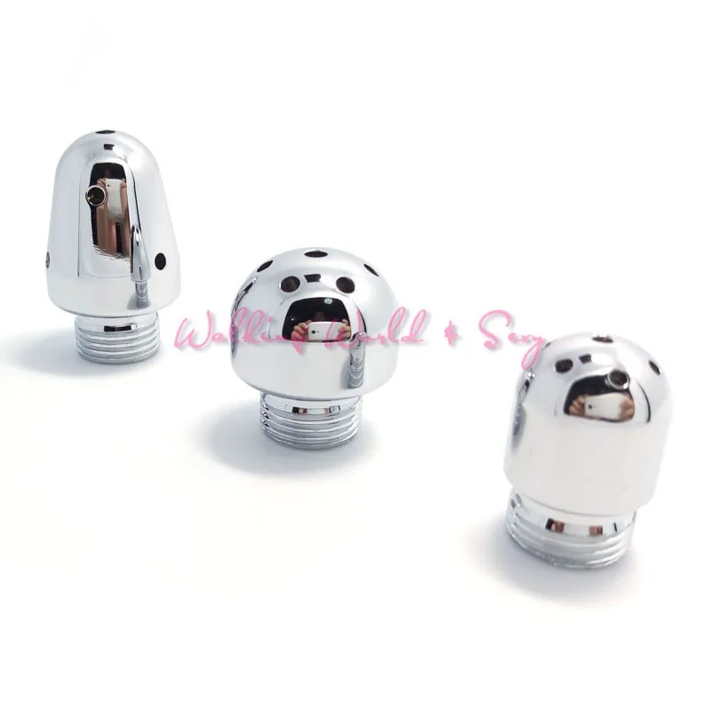 3 Heads Aluminum Enema Shower Vaginal Anal Cleaner Colonic Douche System Cleaner Bathroom Rectal Syringe Anal Sex Toys Unisex (9)