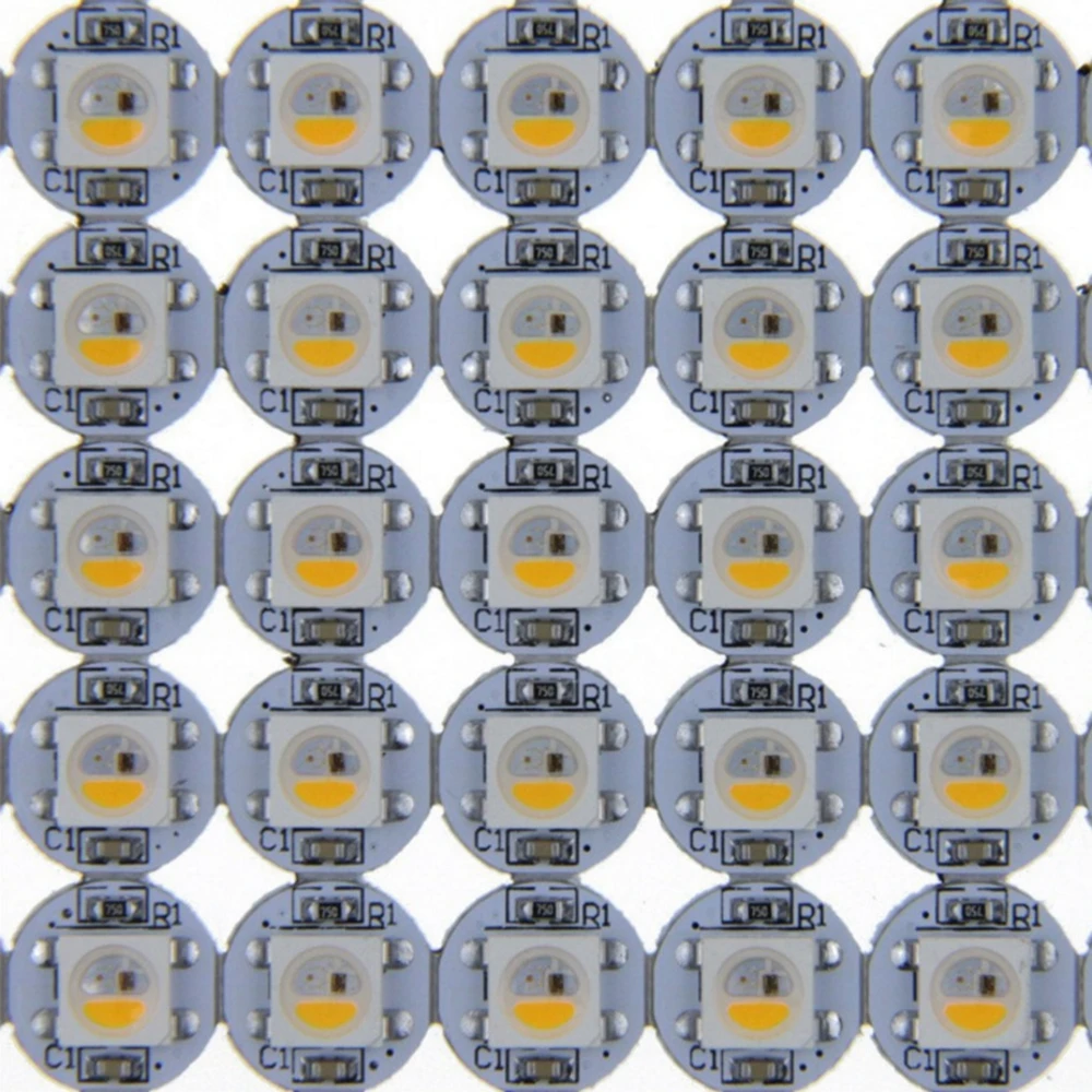 WS2811 WS2812B SK6812 светодиодный чип и радиатор печатной платы 5050 RGBW светильник IC WS2812 Чип