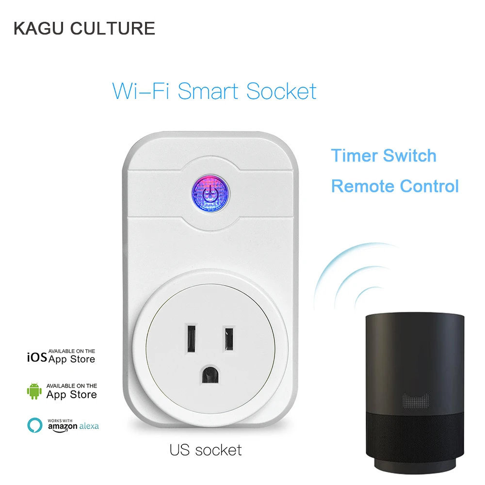 Smart Wireless WiFi Socket Timer Switch Remote Control