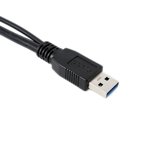 Черный двойной кабель A Micro B USB 3 0 Y для usb концентратора Sumsang Galaxy S5 Note 3|usb 3.0 y|micro-b usby