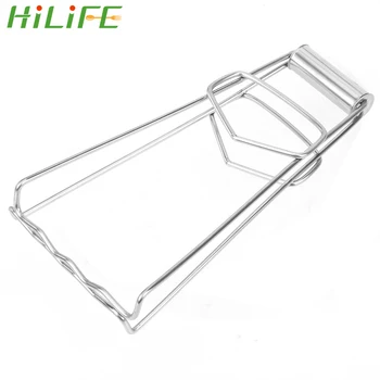 

HILIFE Take Bowl Plate Dish Clip Stainless Steel Anti-hot Bowl Holder Clamp Tongs Kitchen Accessories Gadgets Cooking Tool