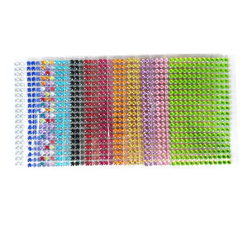 Scrapbooking Crystal Stickers Acrylic Scrapbooking Stickers