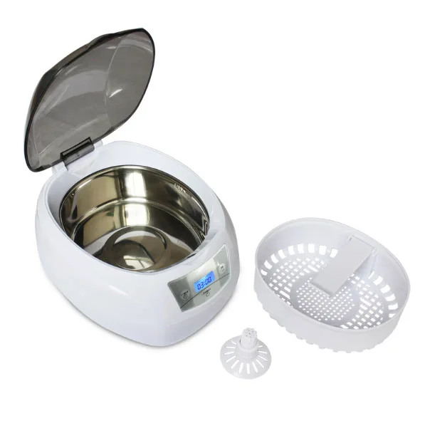 Onezili 110V/220V Digital heated Ultrasonic Cleaner 750ml with free basket free shippingin