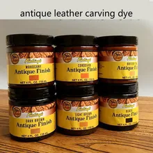 Американский импорт fiebing's 118 мл кожа жирная кремовая краска Античная кожа резьба краска Винтаж