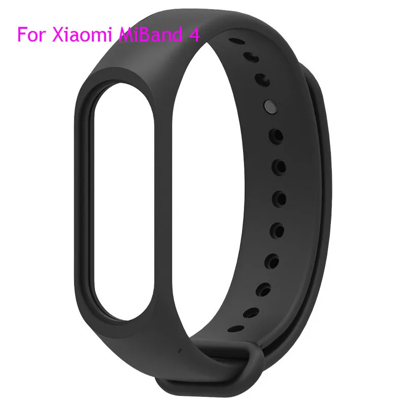 Для Xiaomi Mi Band 4 3 2 сменный ремешок для часов из ТПУ, защитная пленка из закаленного гидрогеля, usb-кабель для зарядки - Цвет: 04