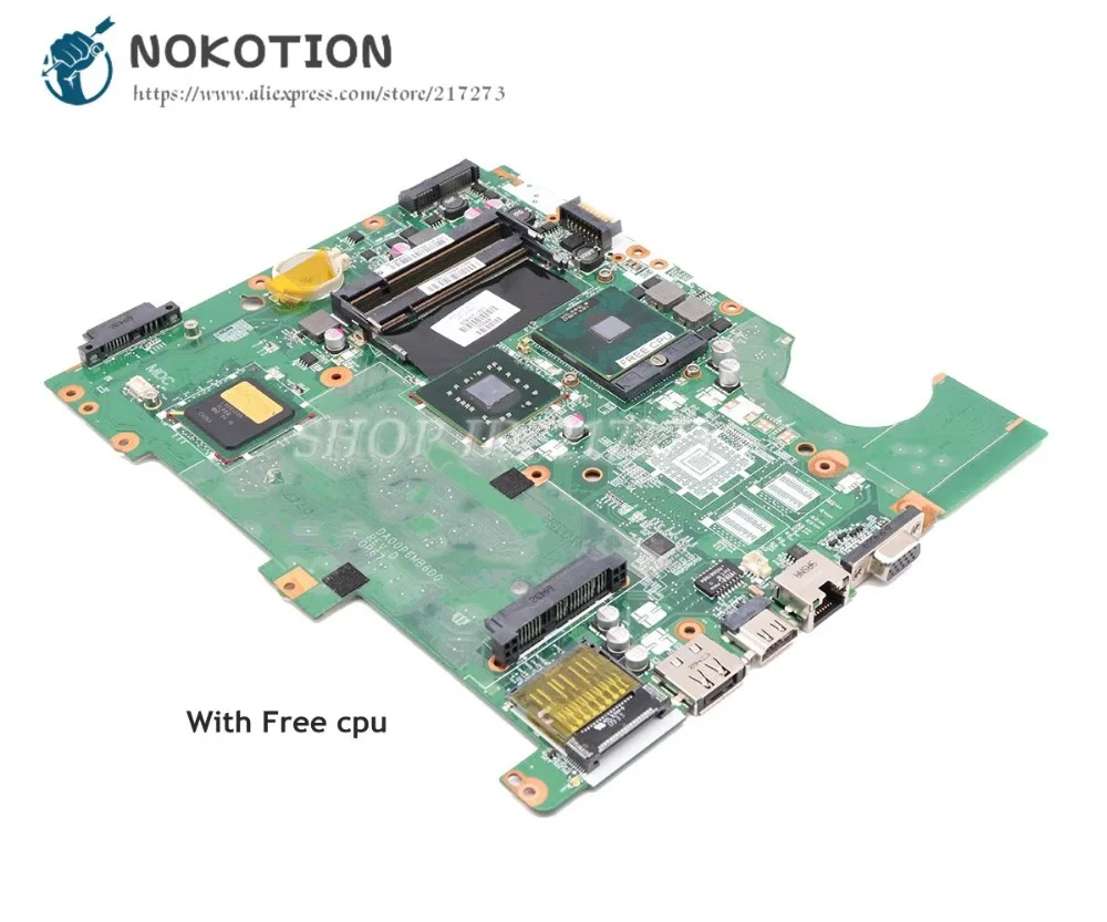 Материнская плата NOKOTION 578701-001 для ноутбука Hp Compaq CQ71 G71 GM45 DA00P6MB6D0 материнская DDR2