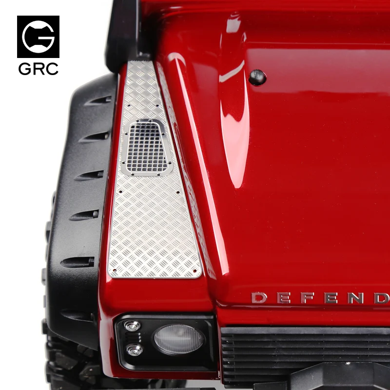 1/10 Rc Car Parts TRAXXAS TRX 4 TRX4 machine cover metal checkered