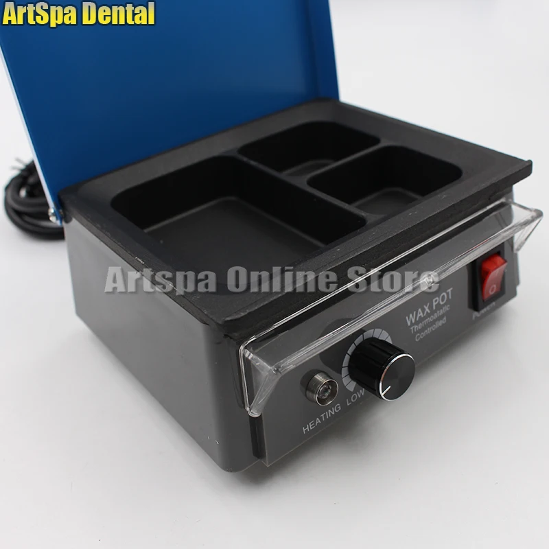 Dental Lab Equipment Wax Heater 3 well Wax Heating Analog Dipping Pot JT 15 Free Shippingin