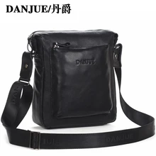 2016 New Men Messenger Bag Fashion Genuine Leather Small Handbag Shoulder Bag Men’s Tote Casual Briefcase Man Crossbody Bags