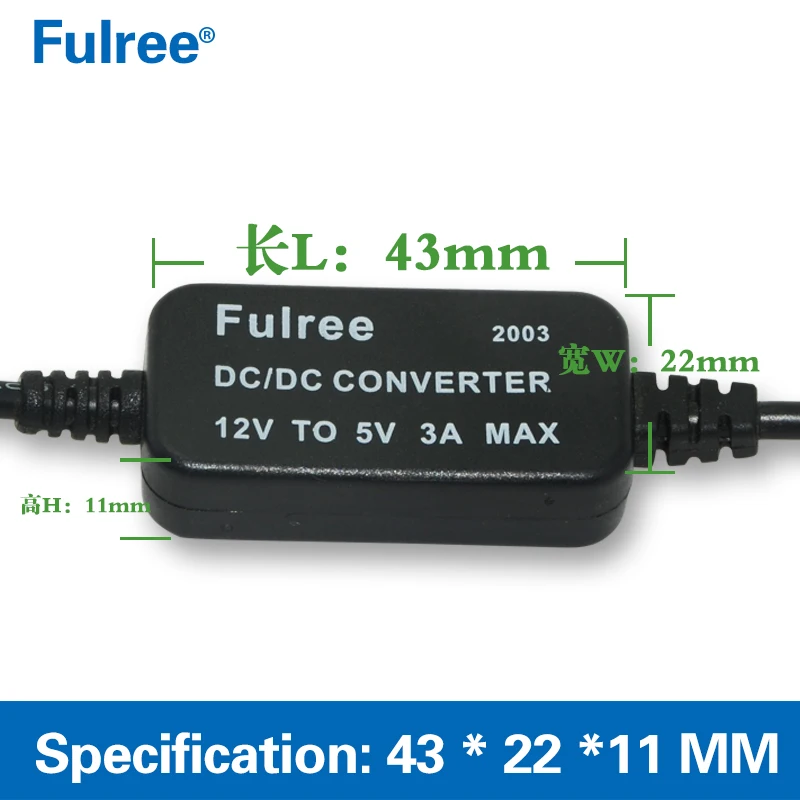 12V 5V DC понижающий Напряжение Мощность для дизельных двигателей дизельный двигатель зарядный кабель постоянного тока 2,5*0,7 мм/3,5*1,35 мм/5,5*2,1 мм/5,5*2,5 мм бочоночного разъема разъем