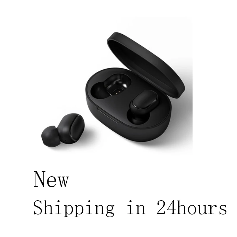 

New A6S TWS Bluetooth 5.0 Earphone For Redmi Airdots Xiaomi Wireless earphone Earbuds For xiaomi iphone huawei Android phone
