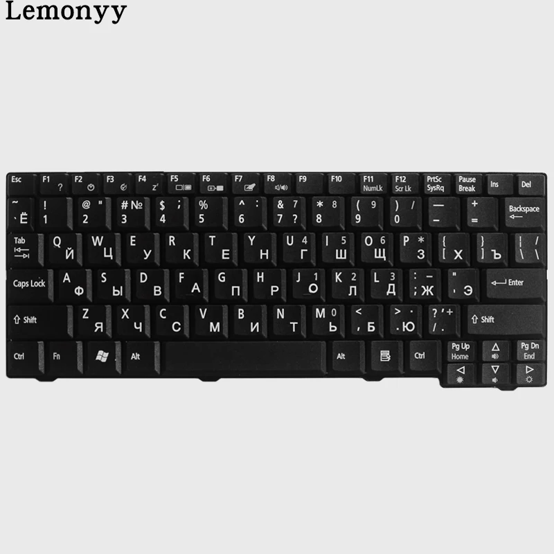  Russian/RU laptop Keyboard for Acer for Aspire One ZG5 D150 A150 A150L ZA8 ZG8 D210 D250 A110 KAV60