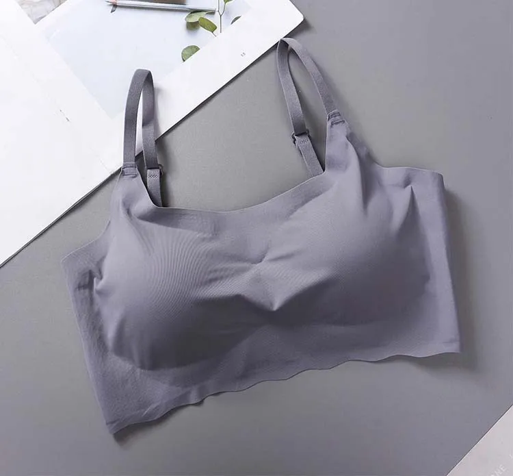 Queenral Sexy Bras For Women Seamless Brassiere Push Up Bra Wire Free Bralette Underwear Sleeping Soutien Gorge Femme Lingerie 11