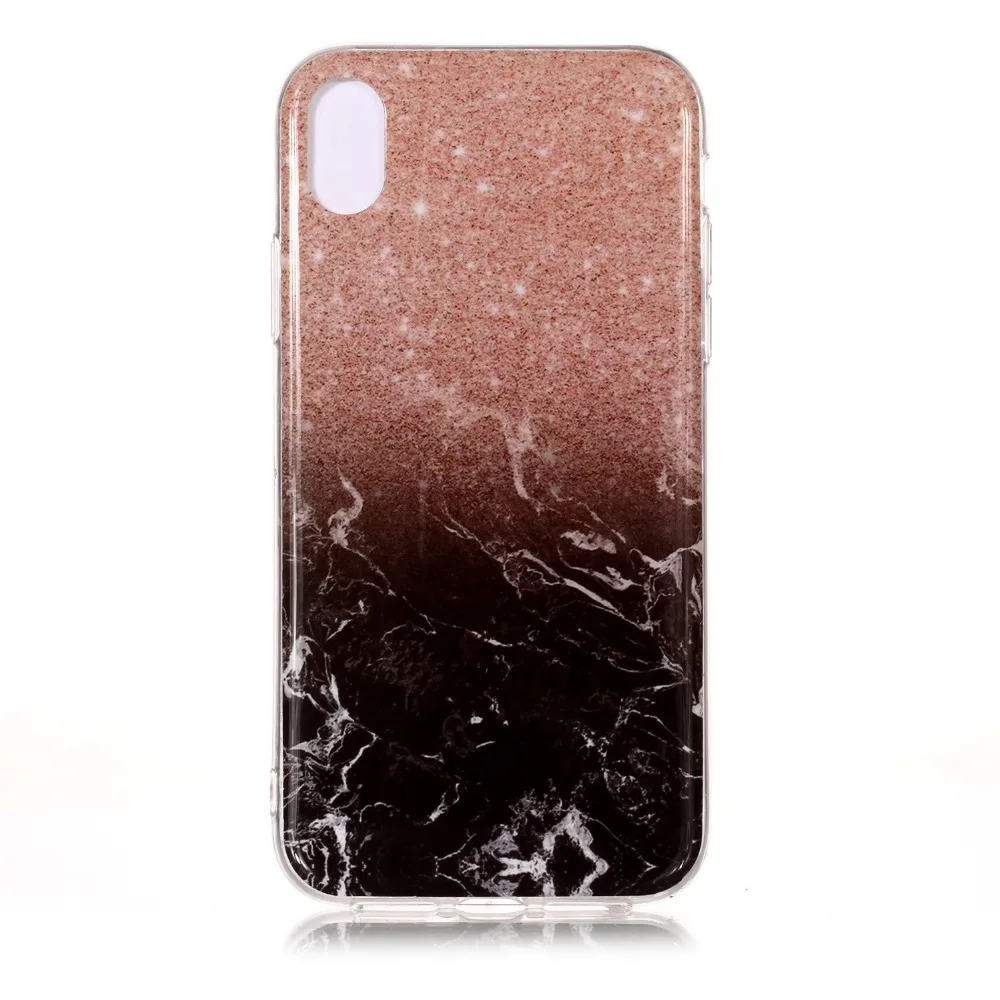 Мрамор чехол для Apple iphone Xs xs Max Xr Мягкие TPU XR XS MAX Роскошный Fundas Капа|Чехлы-накладки| |