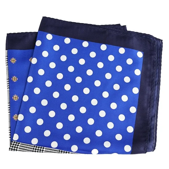 PH038 Pocket Square Портной Смит для мужчин s карманные квадраты Винтаж Большой размер в горошек клетчатый Пейсли костюм носовые платки роскошные мужские носовые аксессуары - Цвет: PH038 Pocket Square