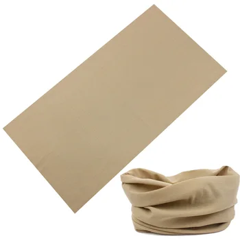 

Face Mask Bandana 12 in 1 polyester multifunctional Solid Motorcycle headwear Bandana 10 pcs