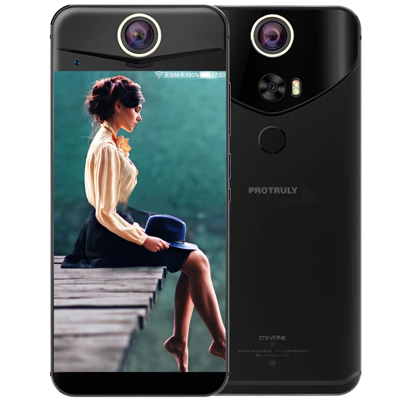  Original PROTRULY V10S Smartphone 360 Degree 26MP 3D VR Full View Snapdragon 625 Octa Core 4G NFC 4