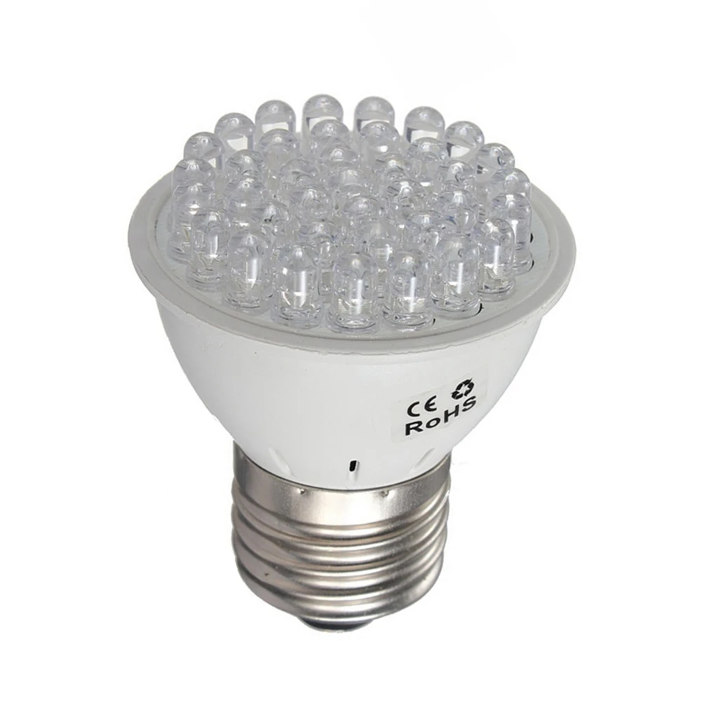 E27 38 Светодиодный 1 9 W 220 V красные синие светодиодный освещение для выращивания