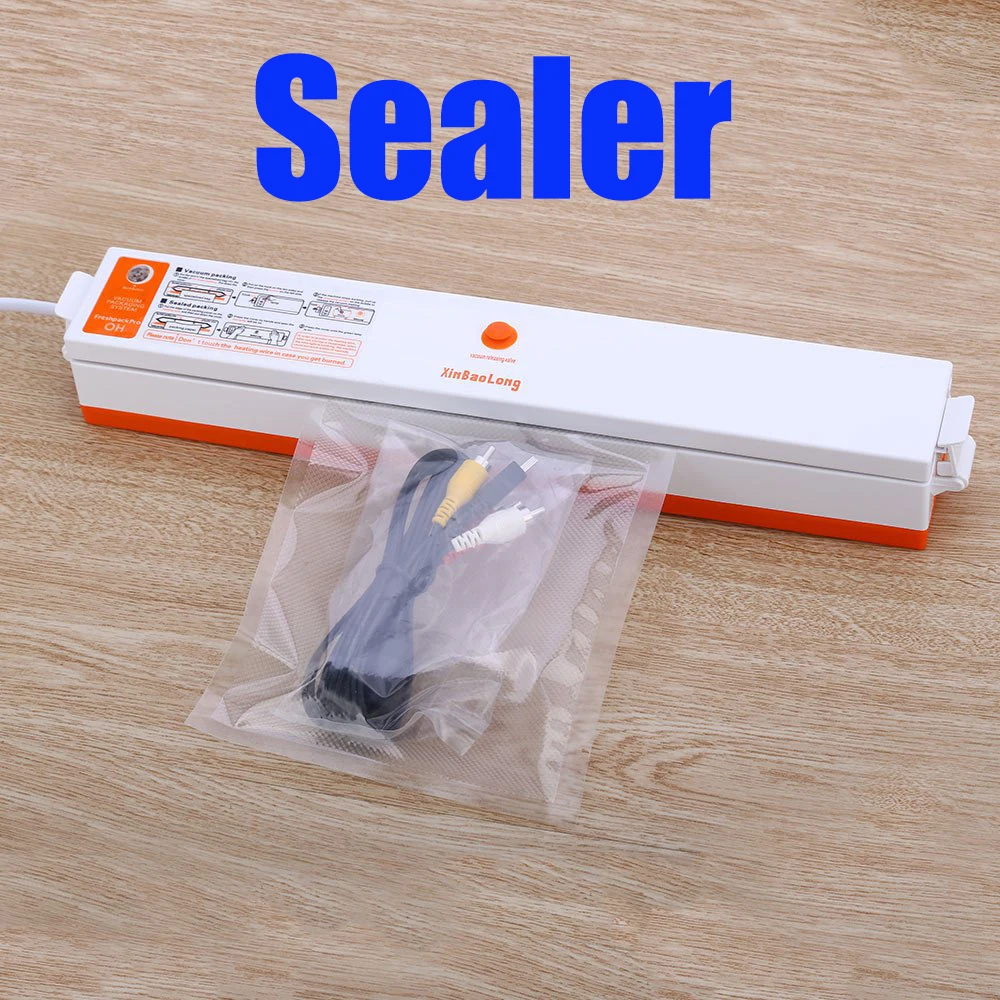 Hot Selling EU Plug 220V Household Food Vacuum Sealer Packaging Machine Film Sealer Vacuum Packer Including 15Pcs Bags Hot Selling EU Plug 220V Household Food Vacuum Sealer Packaging Machine Film Sealer Vacuum Packer Including 15Pcs Bags
