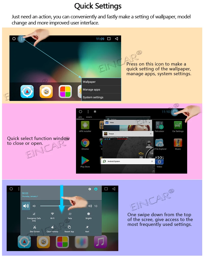 Top 7" Touch Screen Car Stereo GPS Navigation + Wireless Rear View Camera, 2 Din Android 6.0 Car Radio Stereo 2 Din GPS Navigation 10