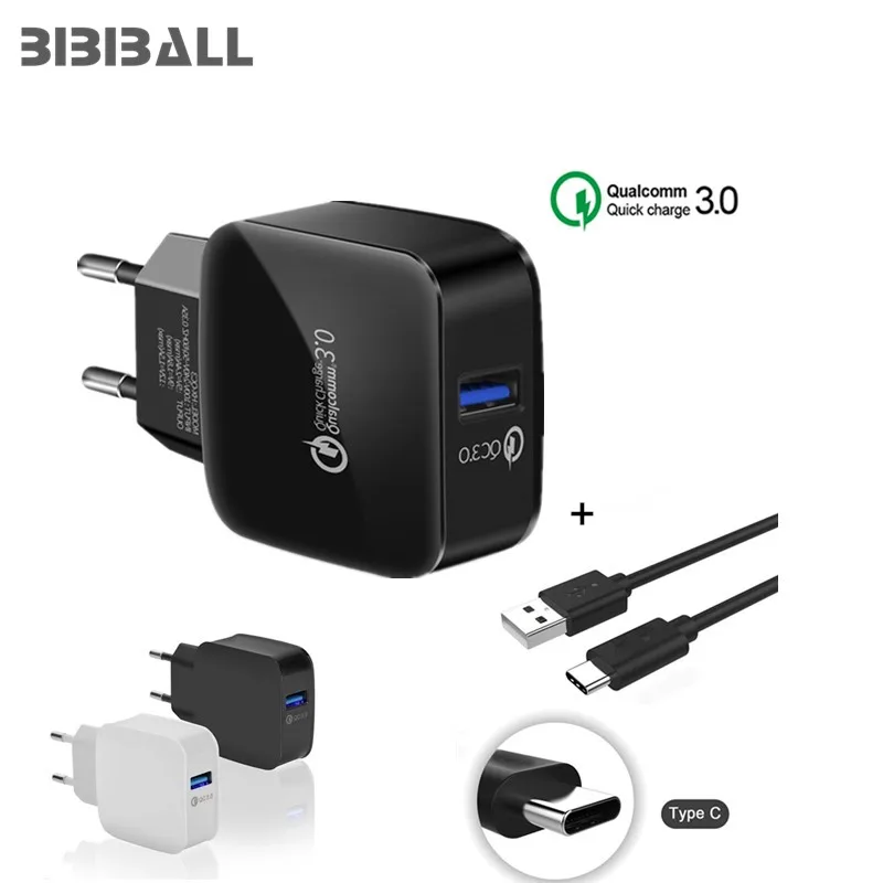 QC3.0 USB зарядное устройство для путешествий настенное адаптер Huawei P20 / Pro UMI Max Super 4G LTE