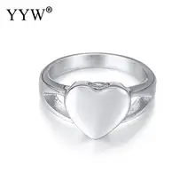 Heart Rings Stainless Steel Engraved Ring Rose Gold Charm Pendant Finger Rings for Women Wedding Brand Jewellery Heart Rings Stainless Steel Engraved Ring Rose Gold Charm Pendant Finger Rings for Women Wedding Brand Jewellery