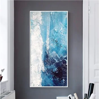 

Reproduced Zao Wou-Ki Painting by an Experienced Artist / Multiple Size Option / Packed Roll Tube