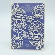 Высокий заказ роскошное украшение ручной работы поздравление красный жемчуг приглашение на свадьбу карты с розой стиль