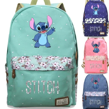 

Stitch Backpack Daily Backpack Fashion New Casual High Quality Travel Mochila Beautiful Students Boys Girls Book Rucksack