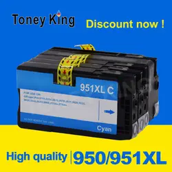 Тони King совместимый для hp 950XL 951XL 950 951 XL картриджи Officejet Pro 8100 8600 8610 8615 8620 8625 251dw 276dw