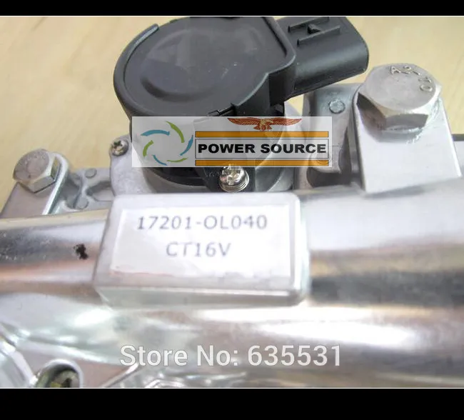 CT16V 17201-OL040 17201-30110 Turbocharger With electric actuator For TOYOTA HI-LUX D4D Landcruiser Hilux 3.0L ViIGO 3000 2006 1KD-FTV (6)