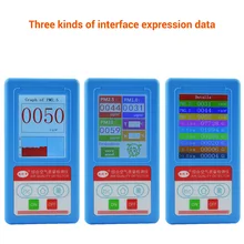 PM1.0 PM 2.5 PM10 Gas Analyzer 9 Kinds Particles Detector with Temperature Humidity Meter Gas Detector Thermometer Hygrometer