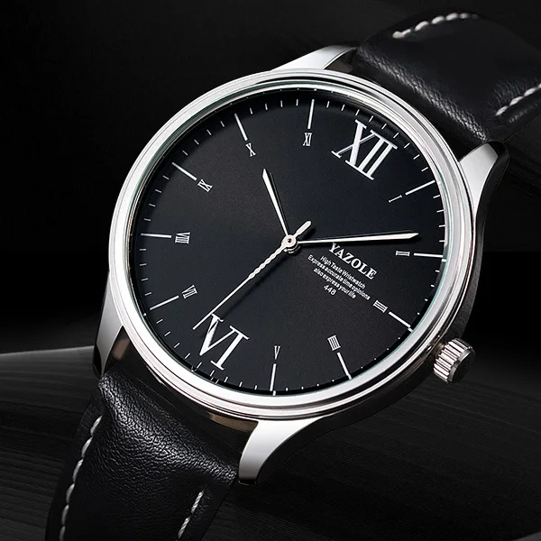 

YAZOLE Quartz Watch Men Watches Fashion Casual Famous Brand Male Wrist Watch For Men Clock Wristwatch Hours Relogio Masculino