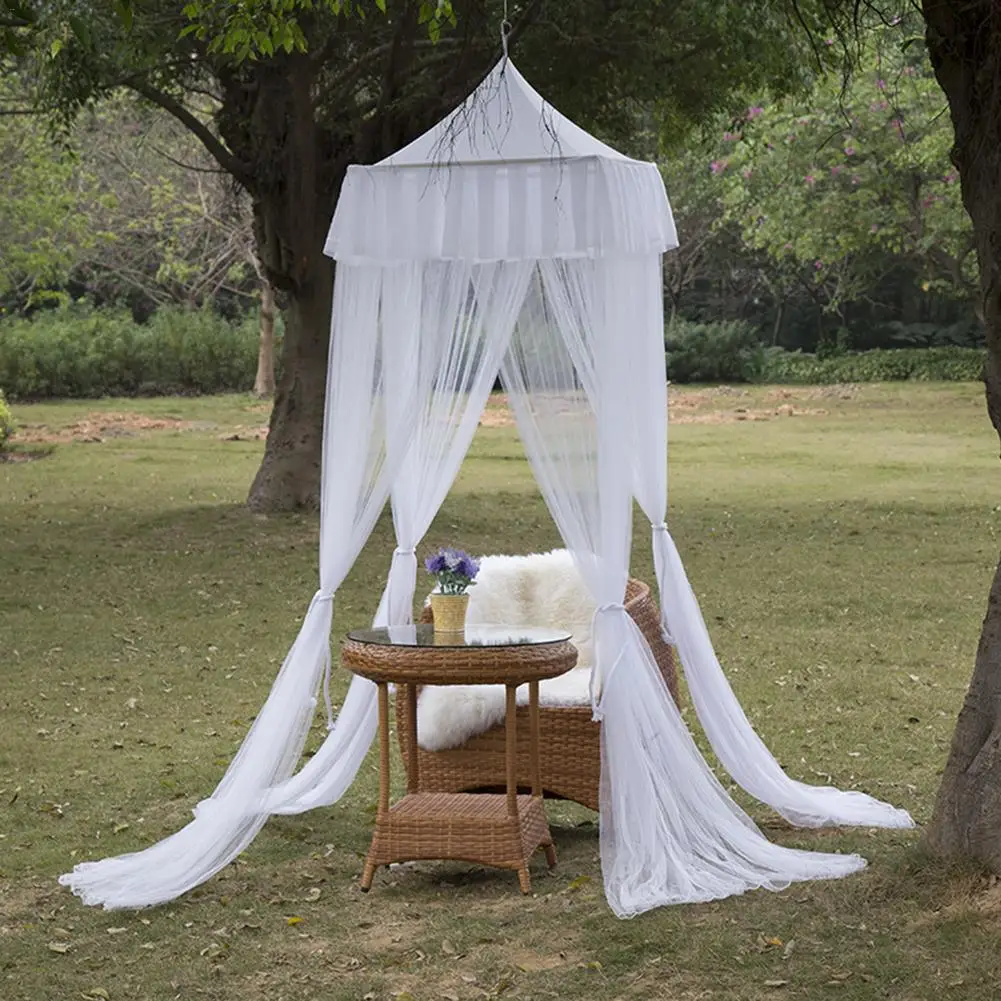 Baby Crib Mosquito Net polyester Square Top Bed Canopy ...