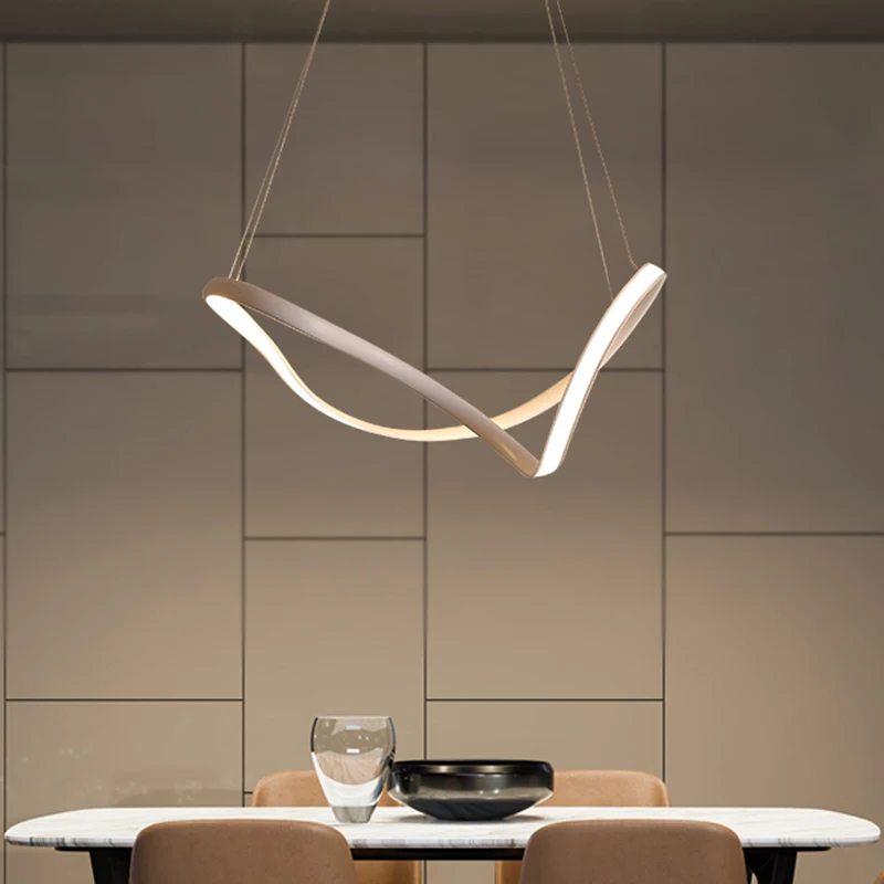

Whtie/Black Creative Modern LED Chandelier For Livingroom Bedroom Diningroom Art lighting Hanging Lamp Chandelier Home Lustres