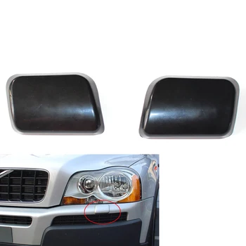 

1 Pair Car Headlight Washer Nozzle Cover Cap for Volvo XC90 2002-2006 30698209 30698208