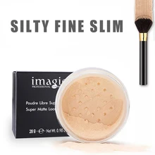 Рассыпчатая пудра для лица контроль масла долговечная устойчивая к поту матовая пудра для макияжа H7JP