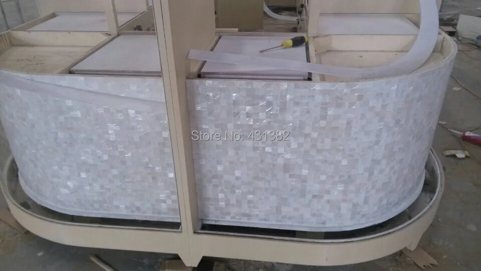 White Er Mother Of Pearl Tiles Backsplash Kitchen Bathroom White Er Mother Of Pearl Tiles Backsplash Kitchen Bathroom Mirror Tile Decorative Shell Mosaics In Wall Stickers From Home