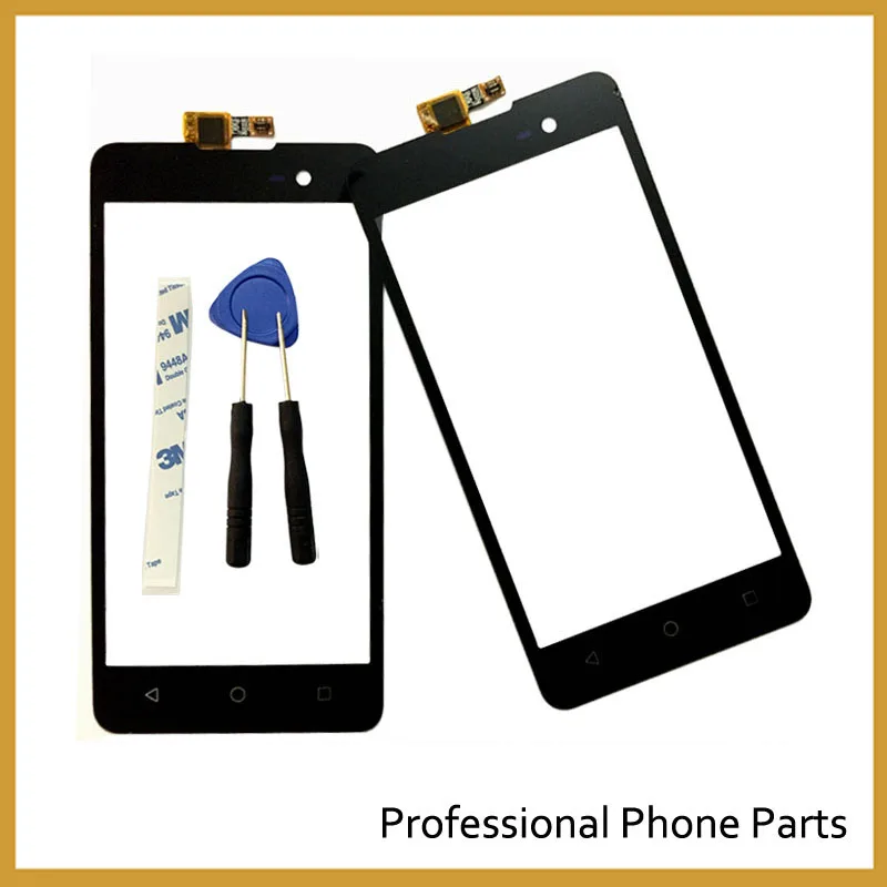 

Tools With 3M Tape Moible Phone Touchscreen For Micromax Spark 2 Q334 Digitizer Glass Sensor Touch Panel 5.0"