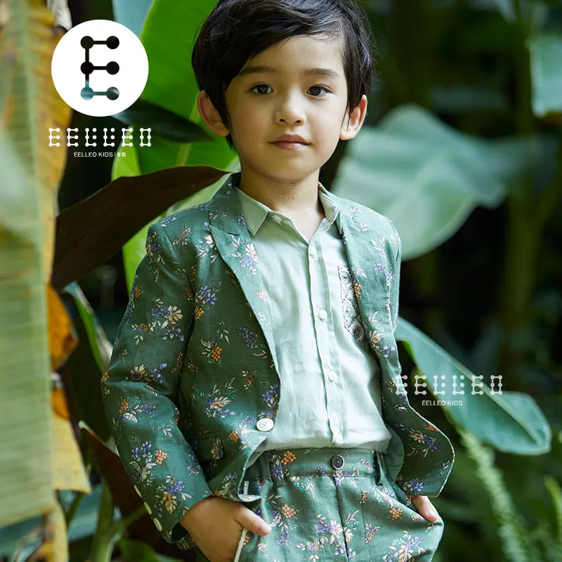 

2018 Spring Autumn Children Clothing Sets Kids Clothes Suits Boys Gentleman Fashion Wedding Formal Clothes Sets Blazer Pant
