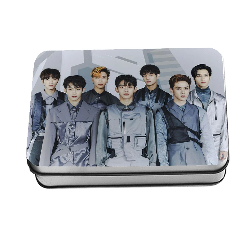 

Kpop NCT WAYV Mini Album TAKE OFF Lomo Polaroid Photo Card Fashion NCT WAYV Fans Gifts Metal Box 40PCS Cards Drop Shipping