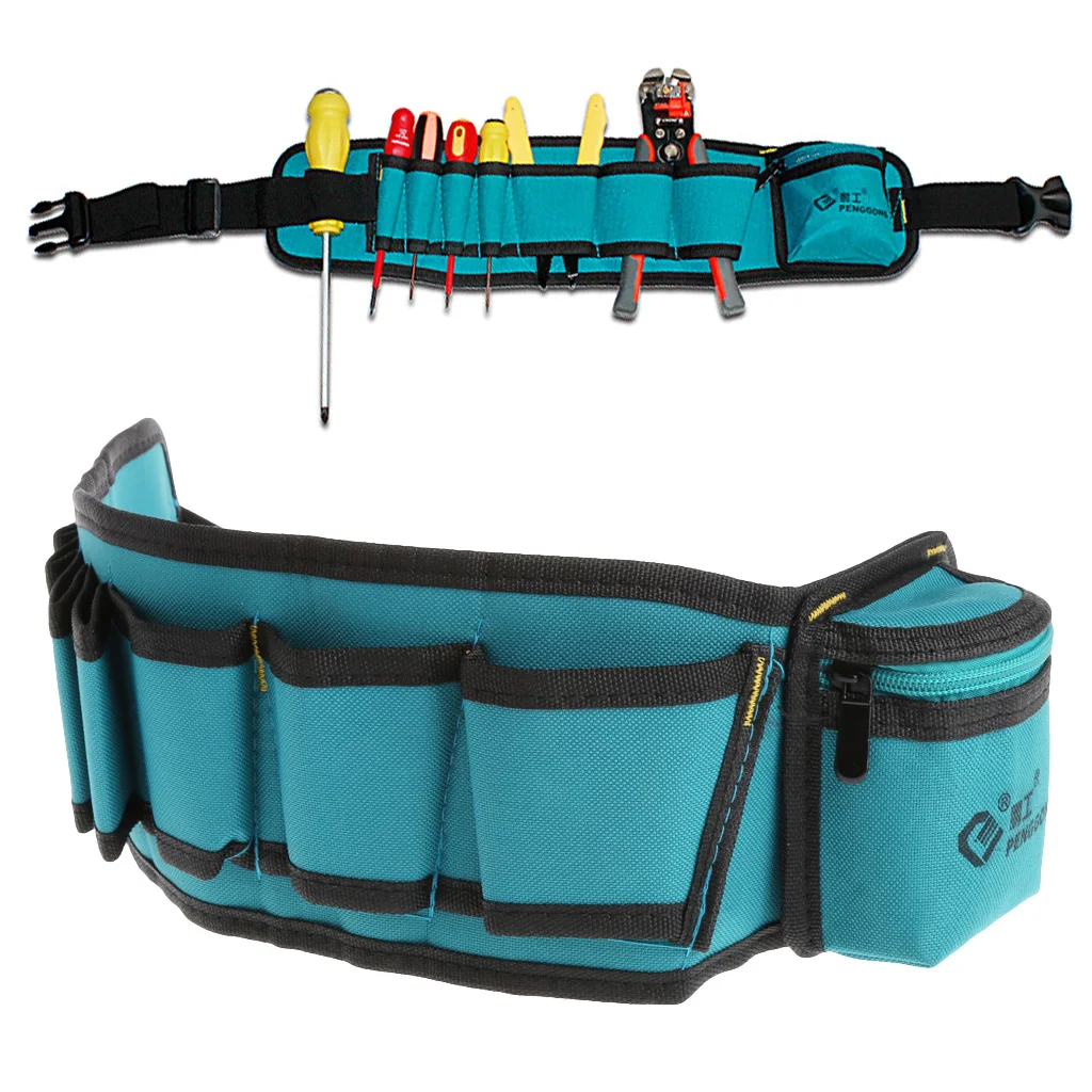 laptop tool bag Multi-Pockets Waist Utility Belt Organizer Bag Tool Slot Screwdriver Carry Case tool chest on wheels