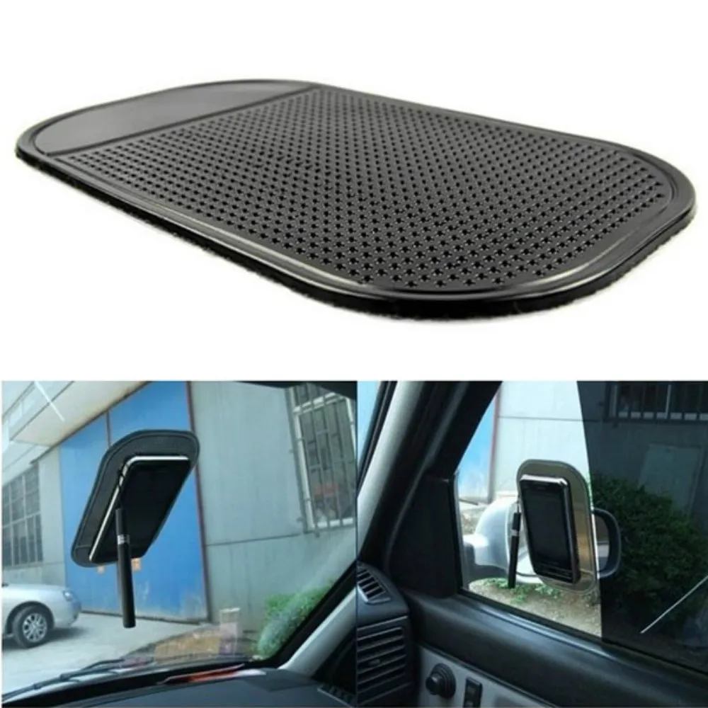 

Car Anti Slip Mat Magic Sticky Pad Mobile Phone Holder For GPS MP3 MP4 Holder Car Dashboard Silica Gel Sticky Pad Anti-Slip