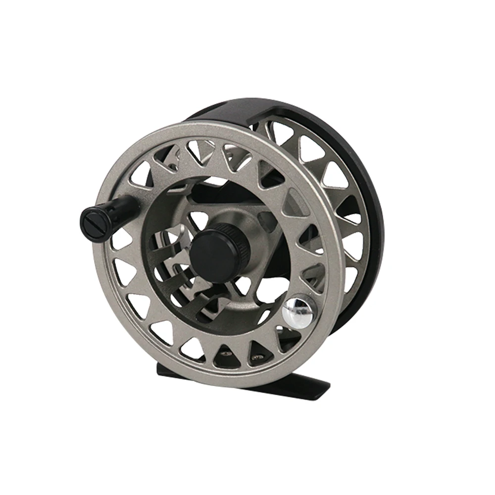 Летающая катушка Pesca Drag Full Metal CNC обработанная нержавеющая сталь 2+ 1BB Передаточное отношение 1:1 Алюминий для левшей и правшей рыболовной катушки