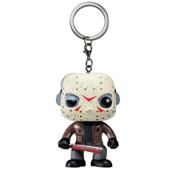 

Friday The 13th Jason Voorhees Keychain Model doll pendant Gift Figure Model Toy Movie man Key Chain